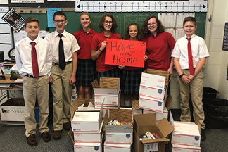 St. Michael School Starts “Hope from Home” Initiative for Soldiers ...