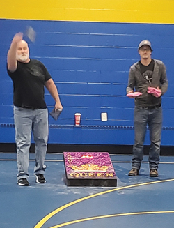 Resident starts community indoor cornhole league | Scriptype